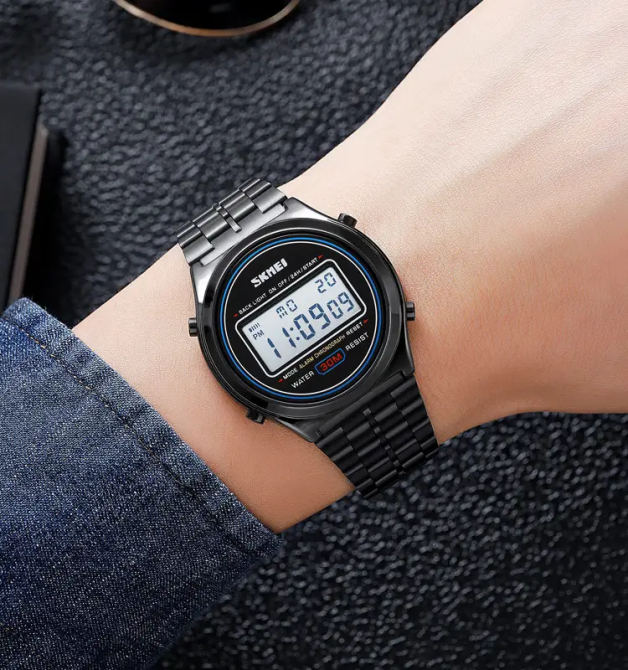 Мужские наручные часы Skmei 2146 винтаж Черные Винница - изображение 6