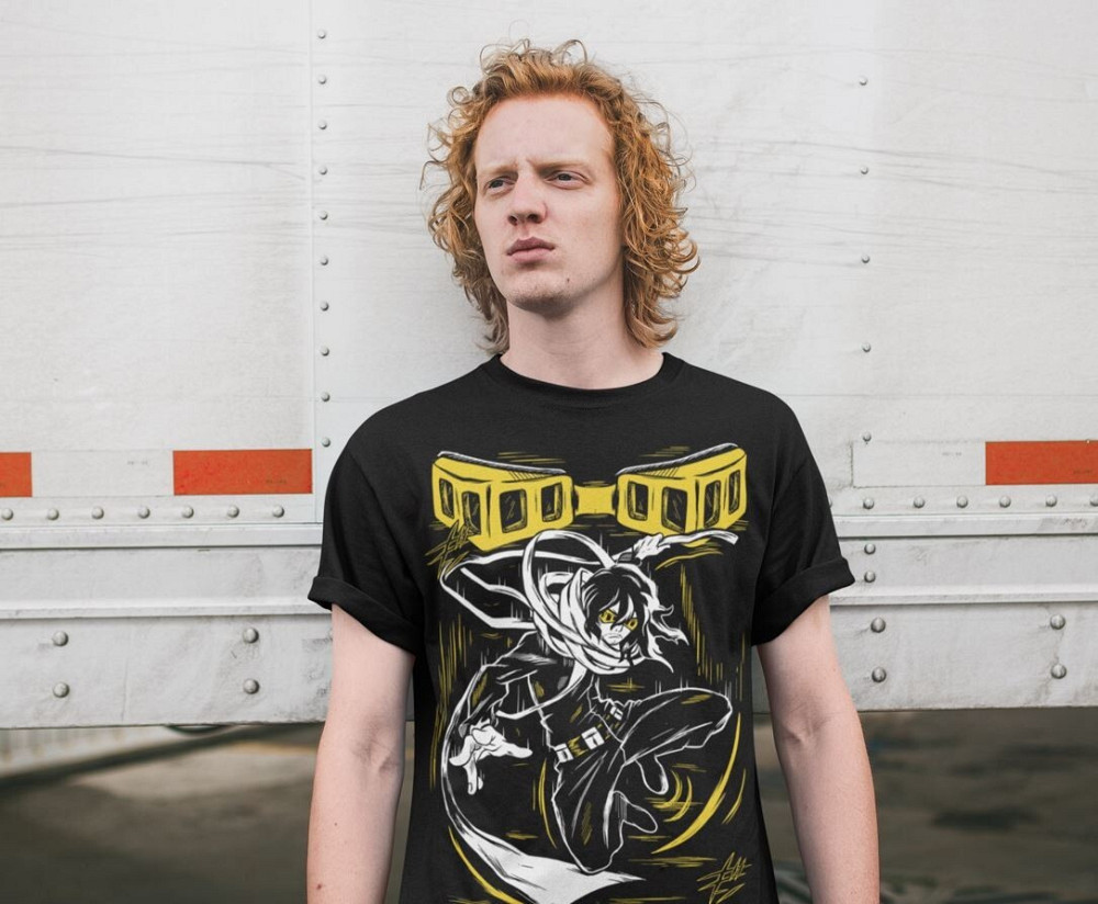 Футболка для мальчика аниме Моя геройская академия оверсайз (рост от 165 до 180 ) Черний AnimeJ0858m Днепр - изображение 2