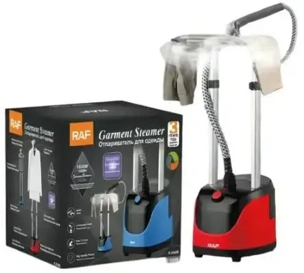 Вертикальний відпарювач Domotec/RAF R-3038В 2.3л 1800Вт Час безперервної роботи: до 75 хвилин Одеса - фото 7