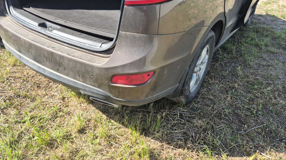 Задний бампер Hyundai Santa Fe 2010–2012 Київ - фото 3