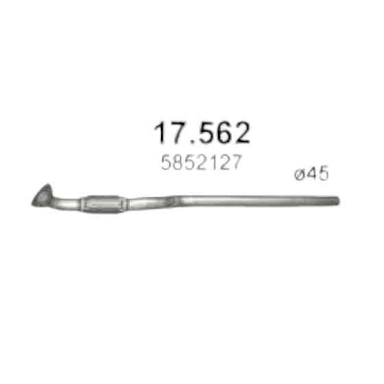 Труба Опель Корса C (штаны) приемная Мукачево