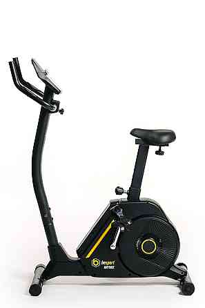 Велотренажер магнітний Besport MAYBIKE чорний, Кардіотренажор велотренажер для дому до 110 кг із блютузом Київ