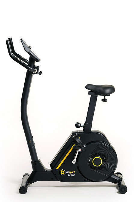 Велотренажер магнитный Besport MAYBIKE черный, Кардиотренажер велотренажер для дома до 110 кг с блютузом Киев - изображение 2