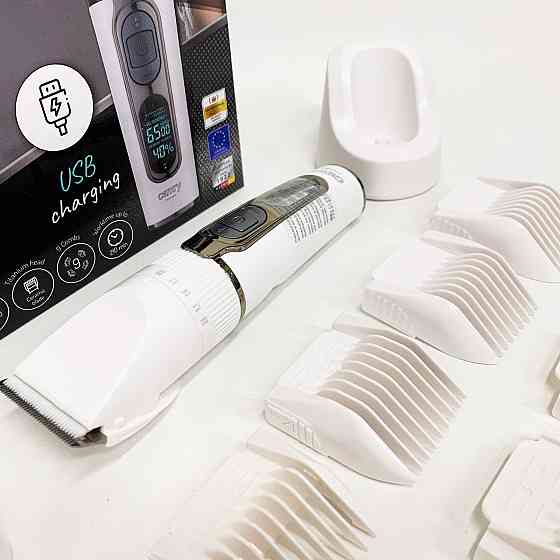 Беспроводной аккумуляторный триммер для стрижки волос Camry, Электрическая машинка для стрижки мощная PW-95 Львов