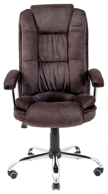 Офисное Кресло Руководителя Richman California Morant 02 Хром М3 MultiBlock Коричневый Киев - изображение 2