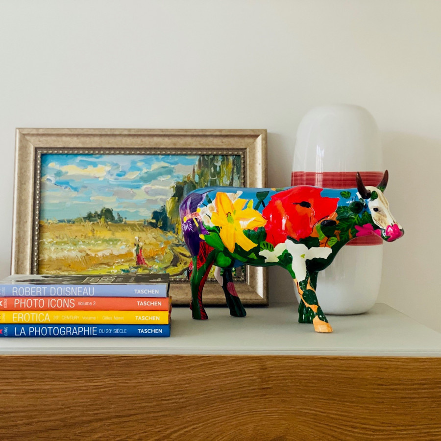 Колекційна статуетка корова Georgia O'Cowffe, Size L Рівне - фото 3