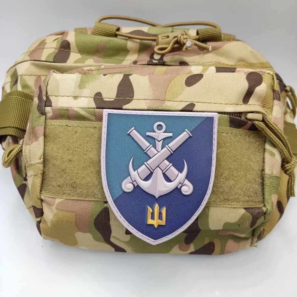 Патч / шеврон 406-та окрема артилерійська бригада морської піхоти імені генерала-хорунжого Олексія Алмазова Запоріжжя - фото 3