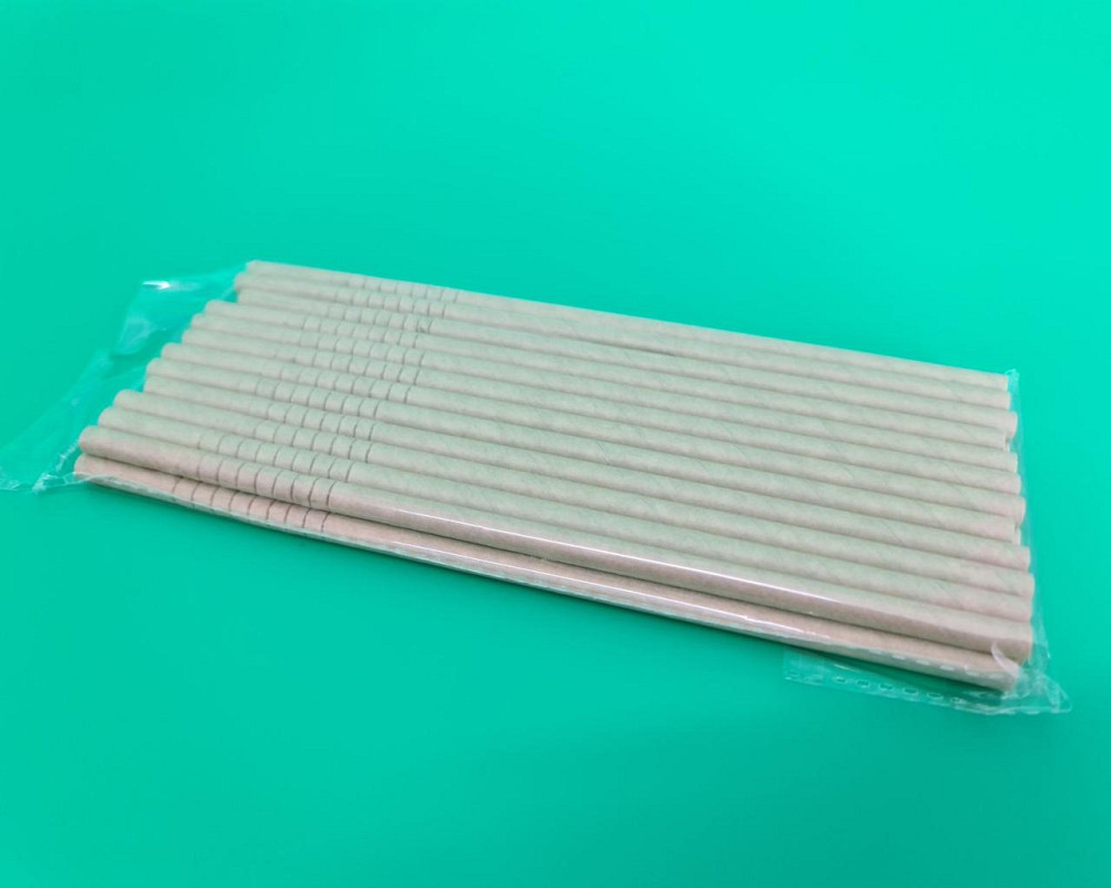 Соломка паперова трубочка Гофра 25шт крафт (1 шт) Харків - фото 1