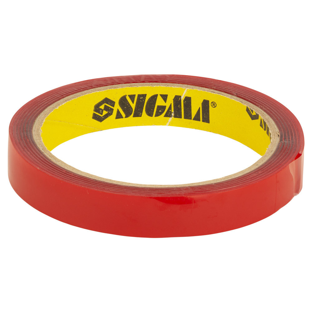 Стрічка двостороння на піноакриловій основі 12 мм×2м SIGMA (8431211) Київ - фото 1