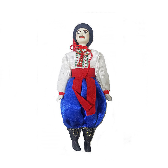 Лялька у національному костюмі Козак Українець Київ - фото 1