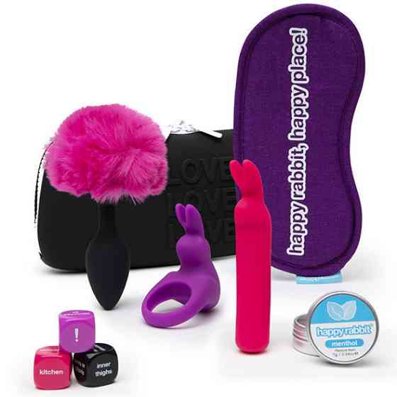 Набір секс іграшок Happy Rabbit Couple's Pleasure Kit (7 Piece) Sex Aura Київ