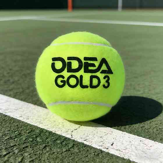 Набор для падел-тениса 60 шт ODEA Gold, мячи для падела для всех типов покрытий 45% шерсти, каучуковые, пакет (60 шт) Каменец-Подольский