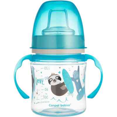 Поїльник-непроливайка Canpol babies EasyStart 120 мл - Sweet Fun синя (35/207_blu) Вінниця