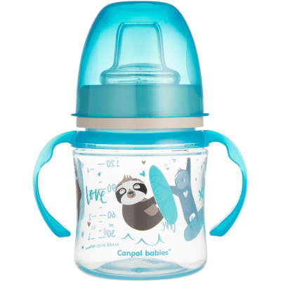 Поїльник-непроливайка Canpol babies EasyStart 120 мл - Sweet Fun синя (35/207_blu) Вінниця - фото 1