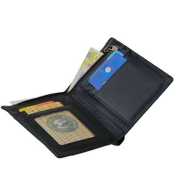 Кошелек мужской Черный (Vintage) Киев