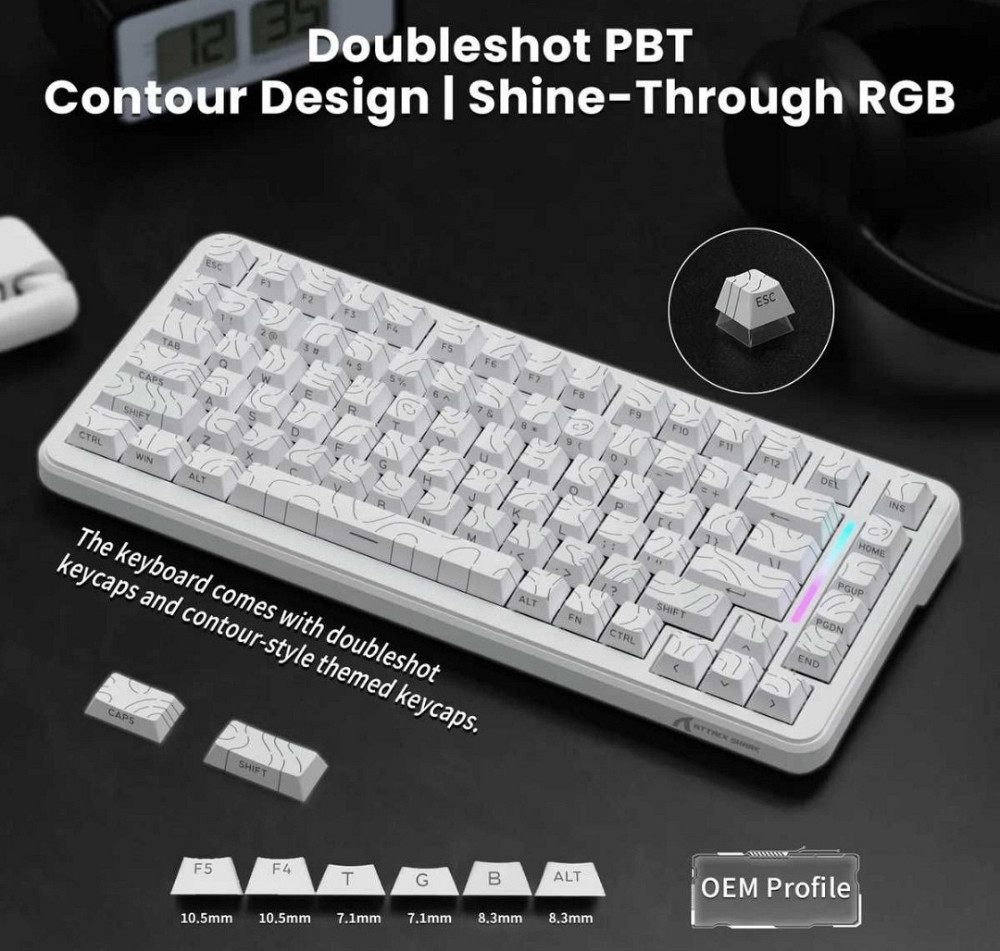 Ігрова Механічна Клавіатура Attack Shark X82 Pro Харків - фото 3