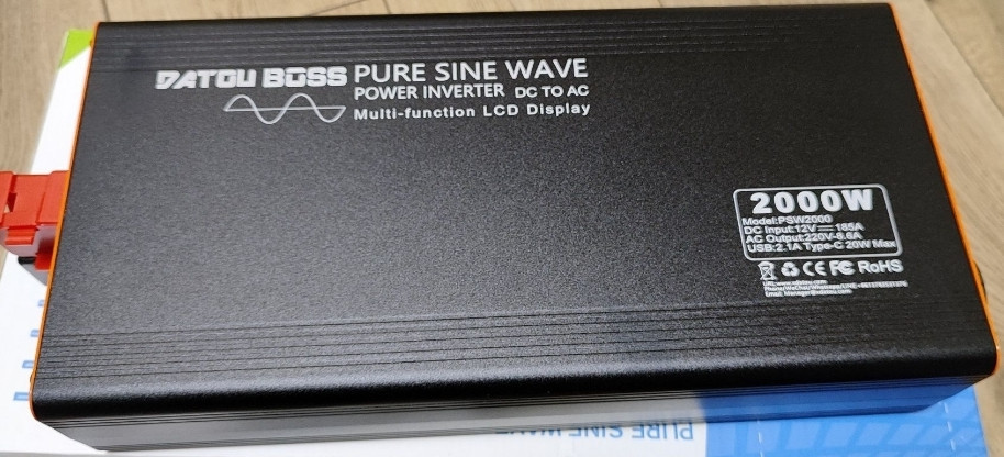 Інвертор 12v 220v  DATOUBOSS 2000W(4000W)Чистий синус. Харків - фото 4
