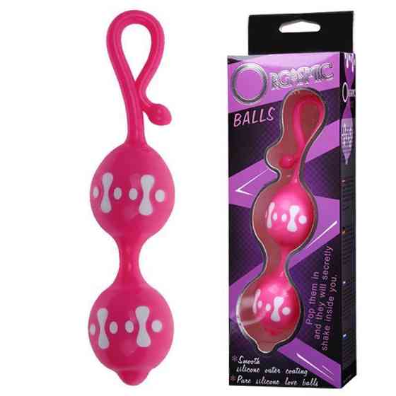 Кульки "Orgasmic Balls" BI-014049-5-0101s Pink Sex Aura Київ