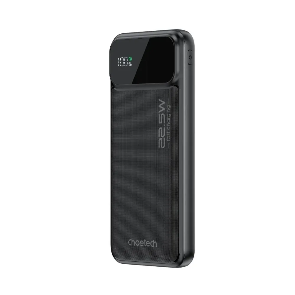 Повербанк 10000mAh Choetech B728 Black 22.5W QC3.0 PD3.0 (43-00114) Київ - фото 1