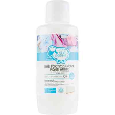 Гель для прання Біла Овечка Біле господарське мило для дитячих речей 1 л (4820205300479) Вінниця