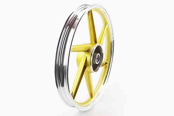 Диск задній литий 1,6-17" ALPHA/ACTIVE "промені", жовтий Київ