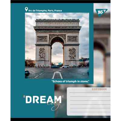 Зошит Yes Dream City А5 96 аркушів клітинка (767707) Вінниця
