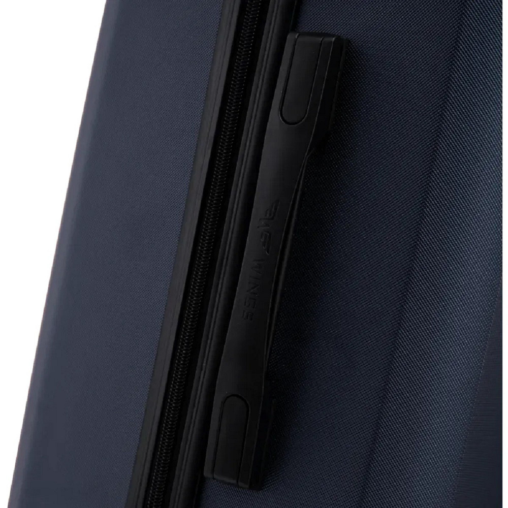 Валіза пластикова WINGS HRR01 велика 75 см темно-синя Київ - фото 7