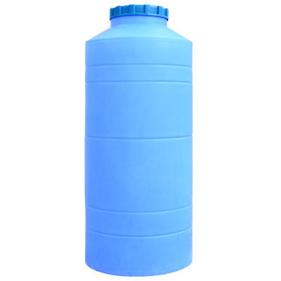 Ємність для води Пласт Бак вертикальна харчова 500 л вузька синя (12434) Вінниця - фото 1