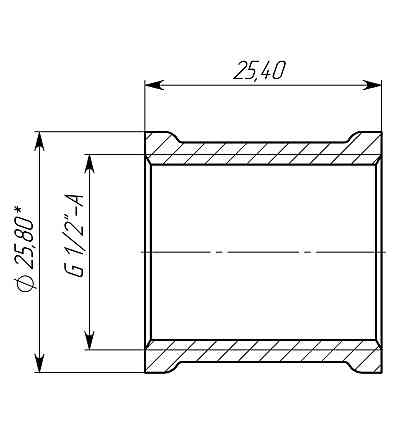 Муфта 1/2″ВВ латунна LM331S OPTIMUM (000030969) Київ