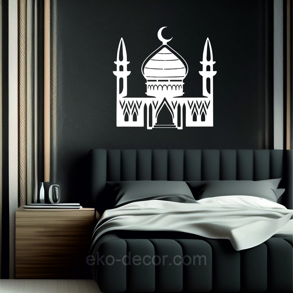 Декоративне настінне Панно «Іслам» Декор на стіну 70*70 см, Білий Київ - фото 7