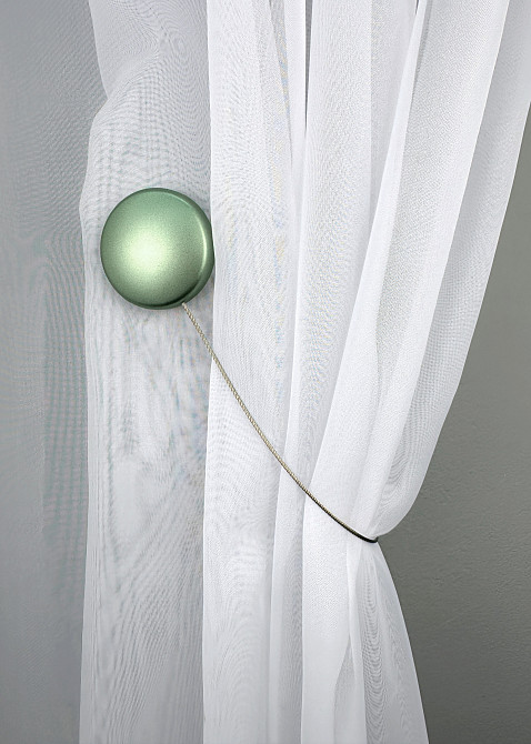 Магниты для штор и гардин Круг 2 шт Оливковый (81-293) Киев - изображение 4