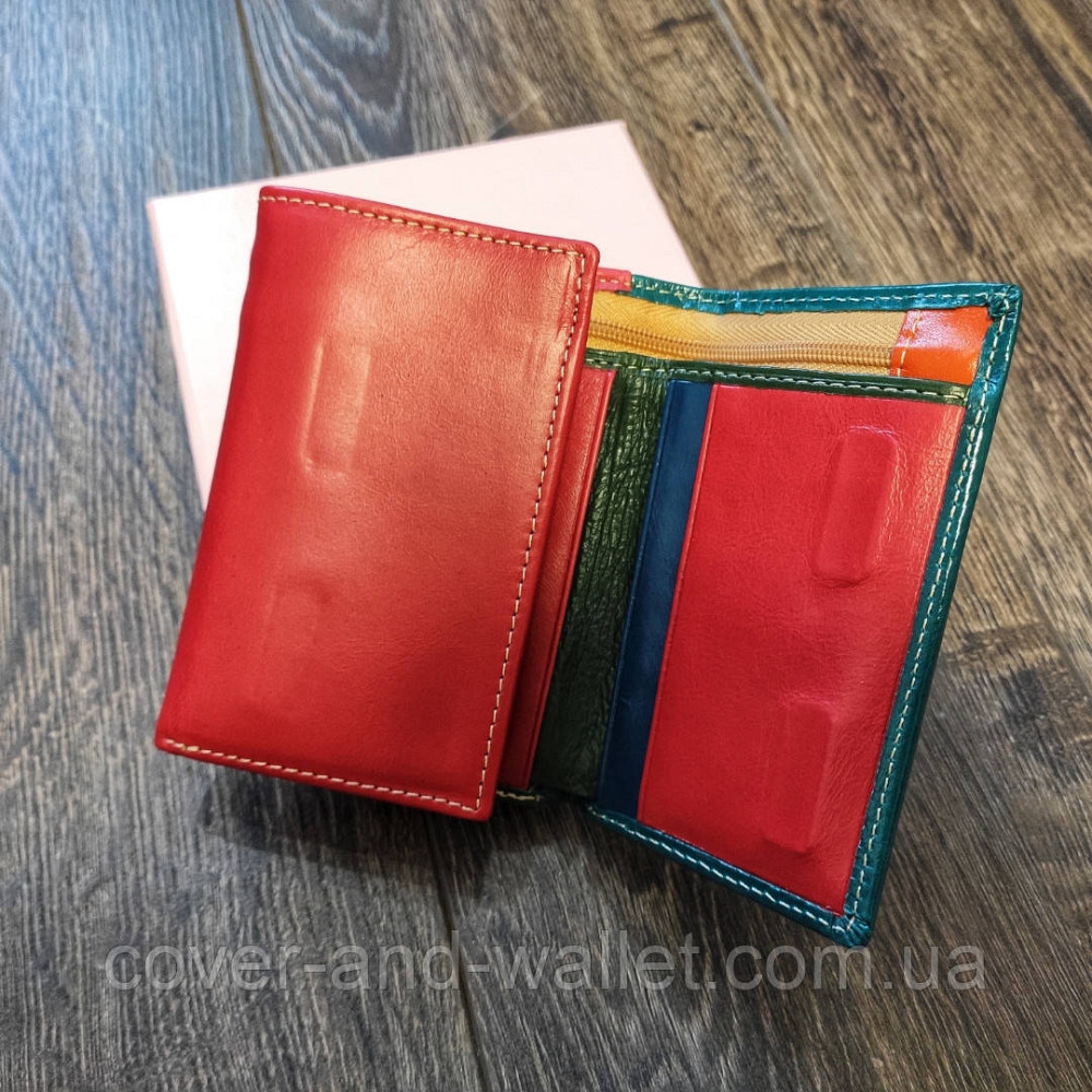 Бірюзовий маленький жіночий гаманець на магнітах Marco Coverna MC 2-2068 Київ - фото 2