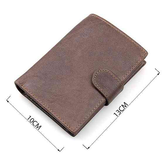 Портмоне чоловіче Vintage 14404 Коричнева Київ