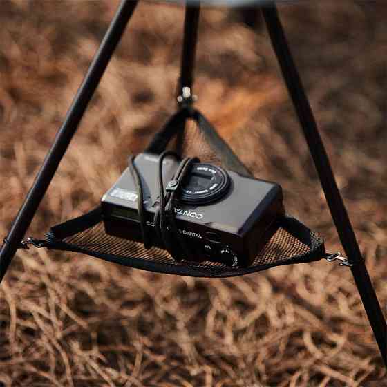 Розкладний круглий стіл Naturehike CNH22JU035 алюміній (Чорний) розмір L Вінниця