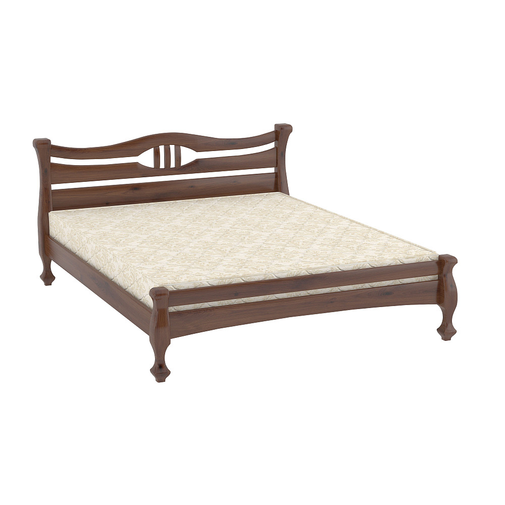 Двоспальне ліжко Mebigrand Даллас Горіх лісовий 140х200 см (DMBG-1744) Дніпро - фото 2