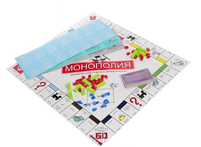 Настільна гра Монополія російською Київ - фото 2
