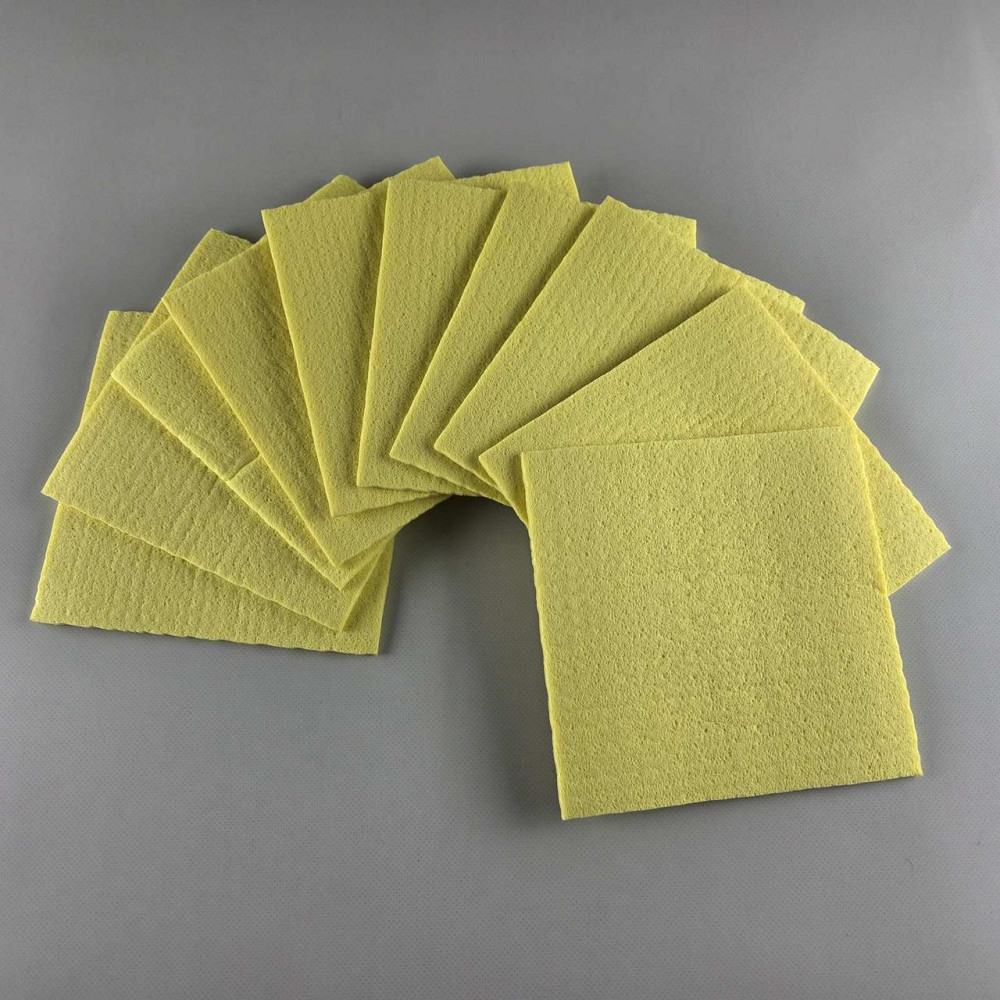 Cалфетки влагопоглощающая, целлюлозная, губчатая  (10шт)  Супер Торба (1 пачка) Харків - фото 3