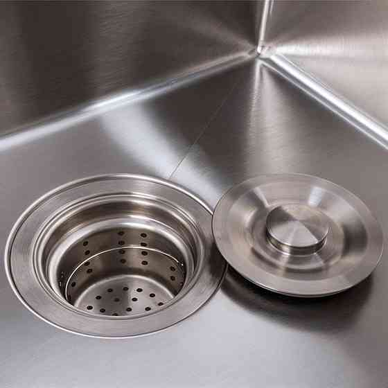 VALESO Кухонна мийка 45*45 Valeso Handmade нержавійка(сифон крулий 3,0/0,8) Київ