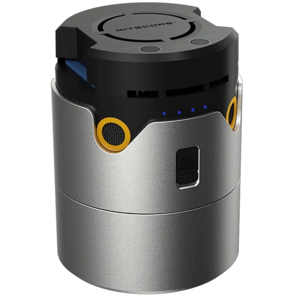 Фумігатор бездротовий Nitecore EMR30 з Power Bank (нагрів та ультразвук) з пластинами Київ - фото 4