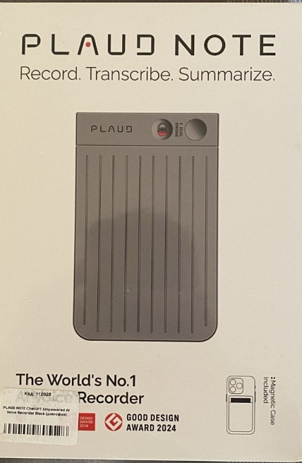 Диктофон голосовой записной книжки Plaud Note AI с искусственным интеллектом. Харьков - изображение 6