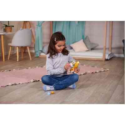 Ігровий набір Simba Pamper Petz Тигреня, що п'є і писає з кольоровою лапкою 3 аксесуарів-сюрпризу (5953575) Вінниця