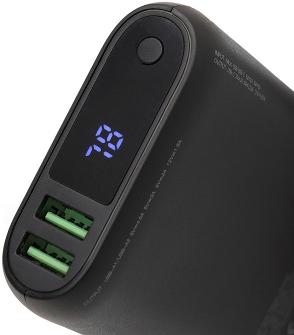 Универсальные мобильные батареи GEAR 20000mAh, PD22.5W, 1C+2A+1micro (WP952P) Киев - изображение 16