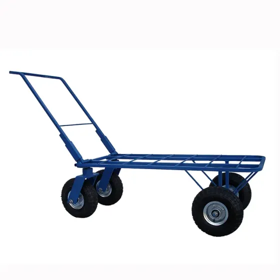 Тележка грузовая ЧТП-260 четырехколесная с пневмоколесами 260 мм — прочная платформа для транспортировки грузо Харьков