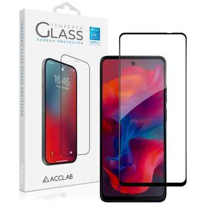 Скло захисне ACCLAB Full Glue MOTO G04s Black (1283126612862) Вінниця