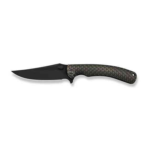 Ніж складаний туристичний Weknife Dracarys, (9.1 см) Böhler M390 / титан 6AL4V бронзовий/чорний Київ