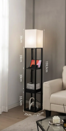 Підлогова лампа Costway Alampia торшер з шухлядою Київ