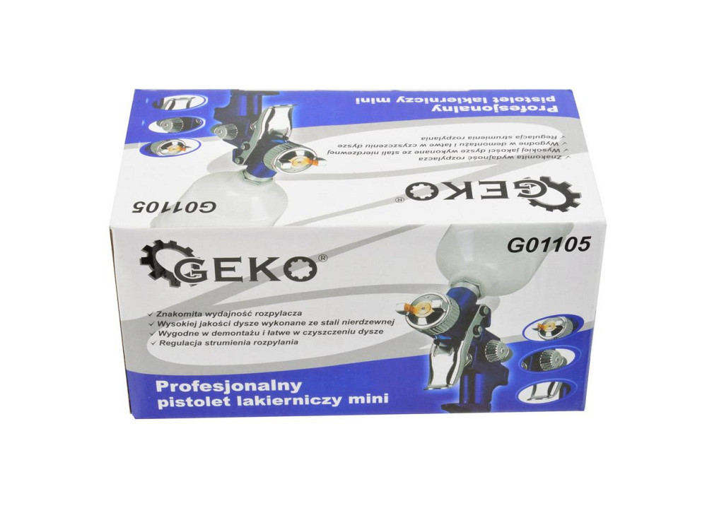 Міні Пульверизатор професійний HVLP 0.8 мм, бачок 125 мл пластмасовий Киев - изображение 7