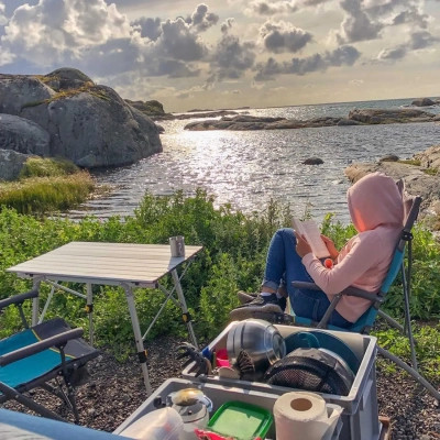 Туристичний стіл Uquip Variety M Grey (244112) Вінниця - фото 3