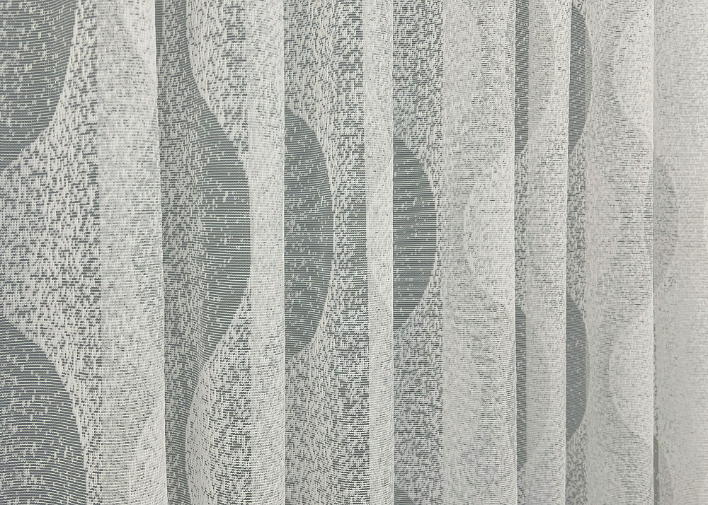 Тюль VR-Textil 1994т Жакард Молочний 400х270 см (42-1020) Київ - фото 6