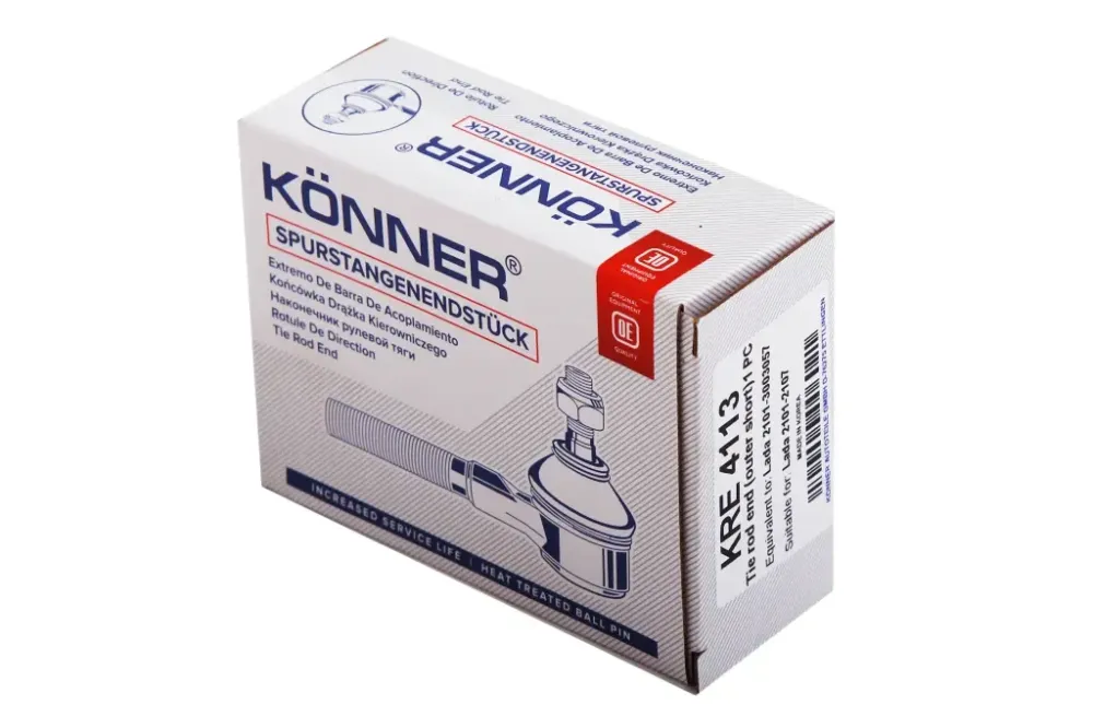 Наконечник рульової тяги 2101 Коннер короткий з гайкою Вінниця - фото 3